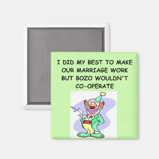 離婚 マグネット (正面/裏面)