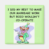 離婚 マグネット (正面)