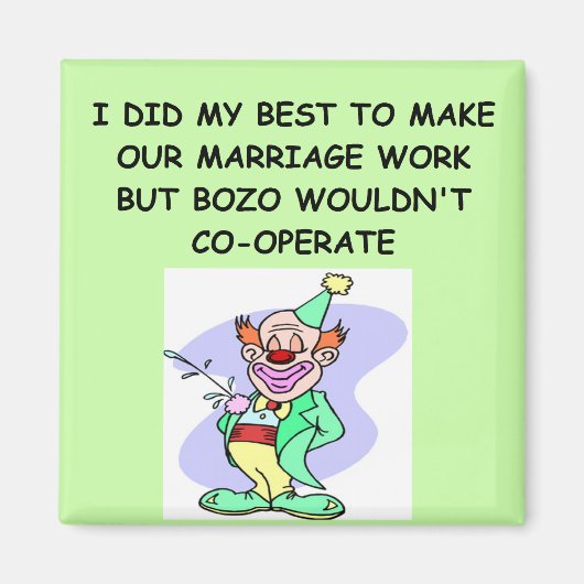 離婚 マグネット (正面)