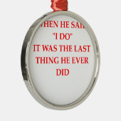 離婚 メタルオーナメント (右)