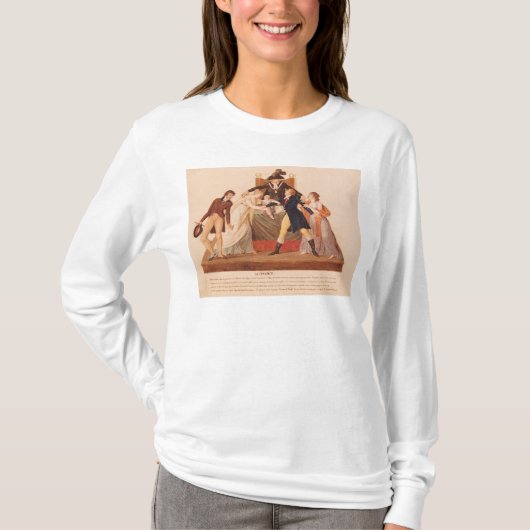 離婚。 和解 Tシャツ (正面)