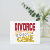 離婚-簡単な仕事 ポストカード (スタンド正面)