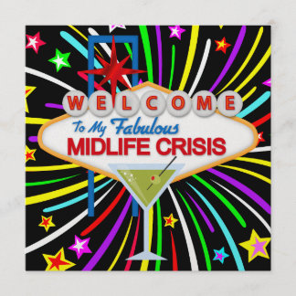 離婚 – Midlife Crisisパーティー- SRF 招待状