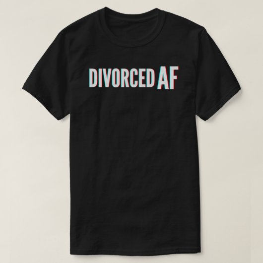 離婚AFクラシックシャツTシャツ.png Tシャツ (デザイン正面)