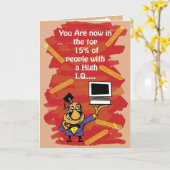 離婚I.Q.カード カード (黄色い花)