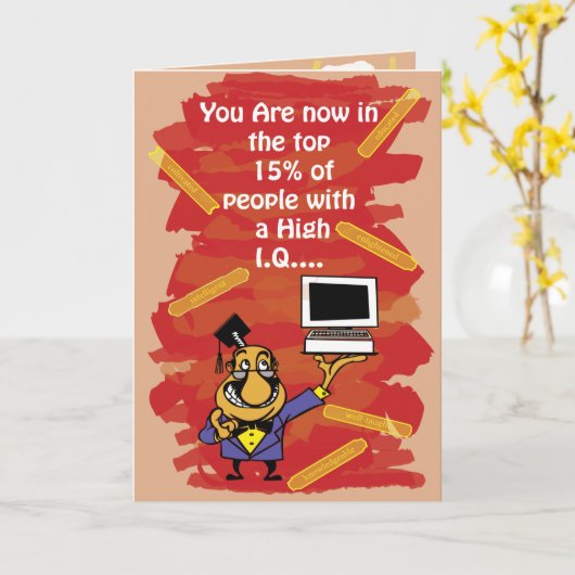 離婚I.Q.カード カード (黄色い花)