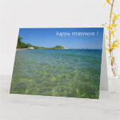 離水 カード (黄色い花)