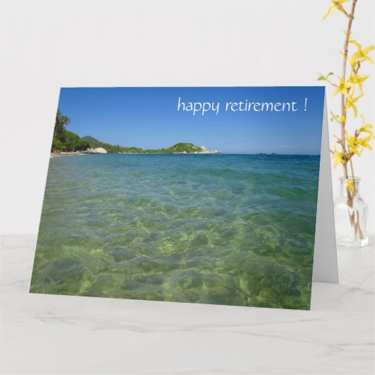 離水 カード (黄色い花)