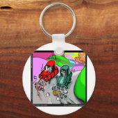 離縁ギフトおもしろいカードTeeなど キーホルダー (正面)