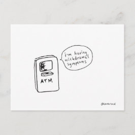 離脱症状はがき ポストカード