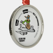 離陸のオーナメントのためのゆとり メタルオーナメント (右)