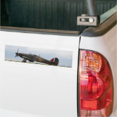 離陸の準備ができているハリケーン バンパーステッカー (トラック上)