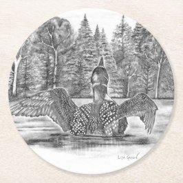 離陸の準備 ラウンドペーパーコースター