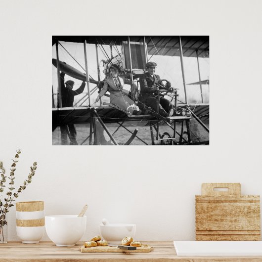 離陸準備完了， 1912 ポスター (キッチン)