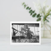 離陸準備完了， 1912 ポストカード (スタンド正面)