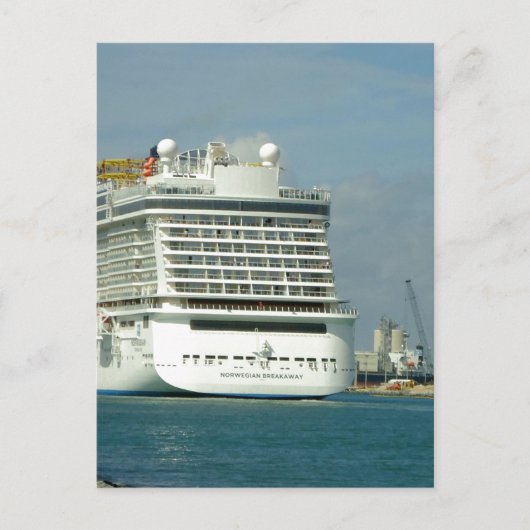 離陸船尾 ポストカード (正面)