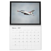 離陸12ヶ月カレンダー巻2 カレンダー (2月 2027)