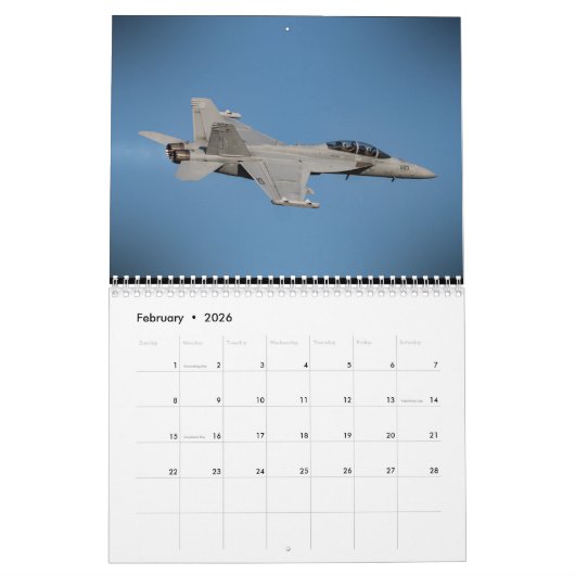 離陸 カレンダー (2月 2026)