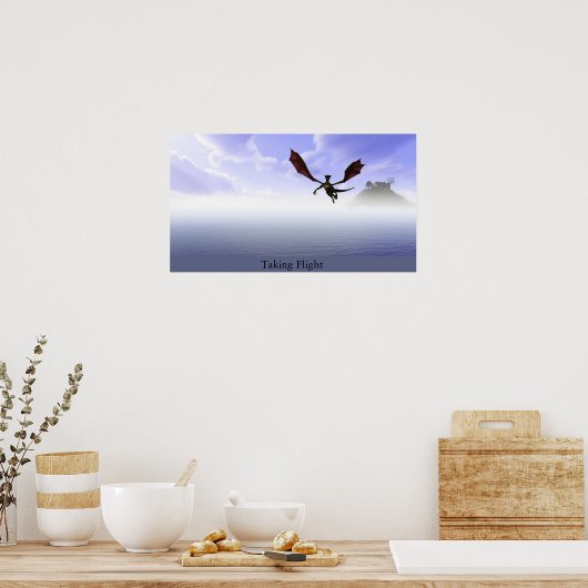 離陸 ポスター (キッチン)