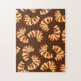 難しいクロワッサン ジグソーパズル