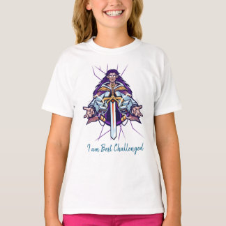難しい挑戦に直面しています。 Tシャツ