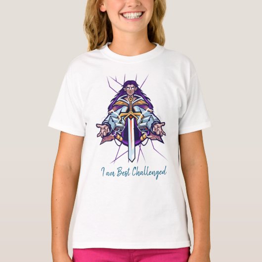 難しい挑戦に直面しています。 Tシャツ (正面)