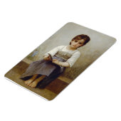 「難しい教訓」ウィリアム・ブグエロー・マグネット マグネット (左側)