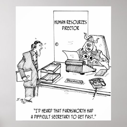 難しい秘書 ポスター (正面)