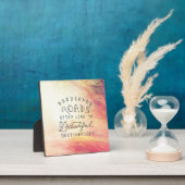 難しい道が美しい目的地に通じる フォトプラーク (インサイチュ)