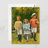 難しい選択 ポストカード (正面/裏面)