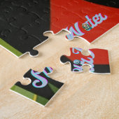 難しい鳥の色の目リラックスのパズル ジグソーパズル (側面)