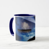 難しさの感動的なマグを克服して下さい マグカップ (正面左)