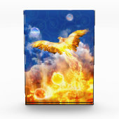 難儀を抜け出す鳳凰鳥 フォトブロック (正面)