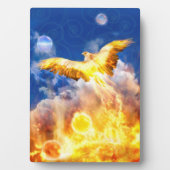 難儀を抜け出す鳳凰鳥 フォトプラーク (正面)