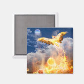 難儀を抜け出す鳳凰鳥 マグネット (正面/裏面)