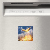 難儀を抜け出す鳳凰鳥 マグネット (インサイチュ (食洗機))