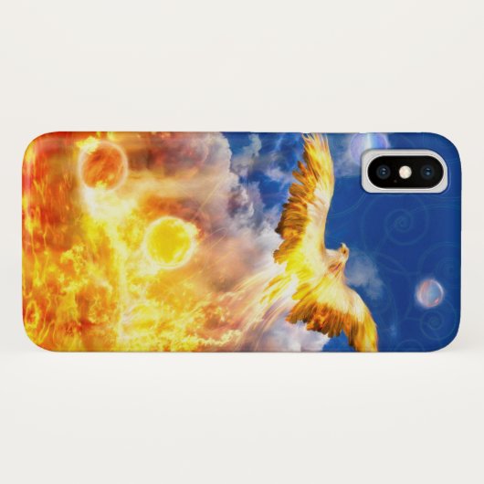 難儀を抜け出す鳳凰鳥 Case-Mate iPhoneケース (裏面(横))