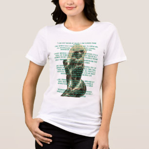 難攻不落の女の子 トライブレンドTシャツ