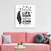 難易度引用文キャンバス印刷 キャンバスプリント (インサイチュ (リビング))