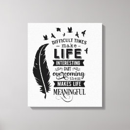 難易度引用文キャンバス印刷 キャンバスプリント