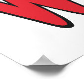 難民と移民の歓迎 ポスター (角)