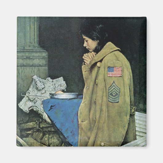 難民感謝祭 マグネット (正面)