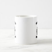 難民歓迎 コーヒーマグカップ (中央)