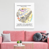 難民水スライドのキャンバス印刷 キャンバスプリント (インサイチュ (リビング))