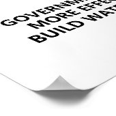 難民水スライドの光沢ポスター ポスター (角)