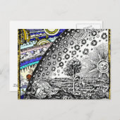 難治天球太陽月星惑星 ポストカード (正面/裏面)