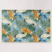 難熱帯かわいらし球模様 ジグソーパズル (横)