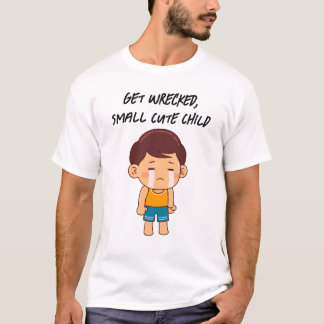 難破した小さなかわいい子どもシャツ Tシャツ