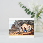 難破した船員及び死亡はがき ポストカード (スタンド正面)