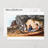 難破した船員及び死亡はがき ポストカード (正面/裏面)